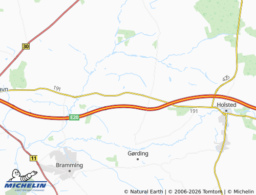 MICHELIN Vejrup map - ViaMichelin