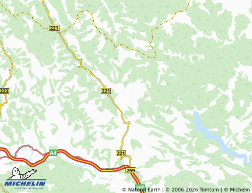 Mapa MICHELIN Rudinje - ViaMichelin