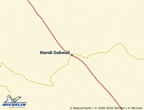 Mappa MICHELIN Mandi Dabwali - ViaMichelin