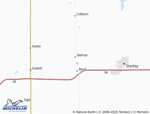 MICHELIN Delmar map - ViaMichelin