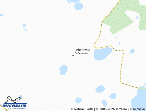 MICHELIN-Landkarte Lebedevka - ViaMichelin