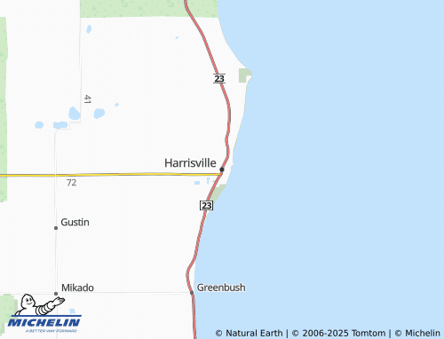 MICHELIN-Landkarte Harrisville - ViaMichelin