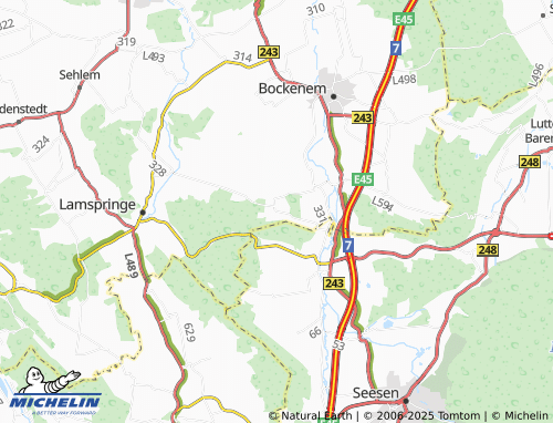 Kaart MICHELIN Wohlenhausen - ViaMichelin