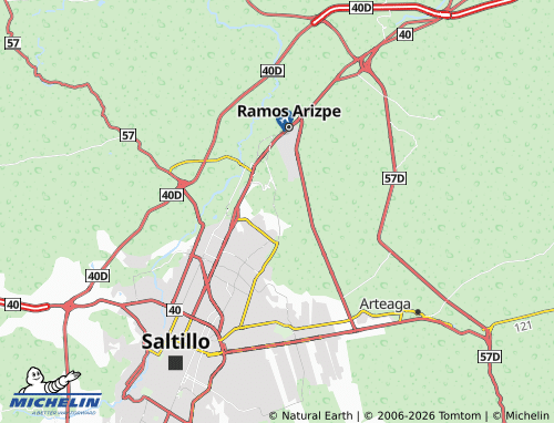 Mapa MICHELIN San Fernando - ViaMichelin
