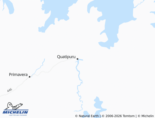 MICHELIN-Landkarte Quatipuru - ViaMichelin