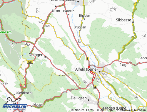 Carte MICHELIN Lütgenholzen - ViaMichelin