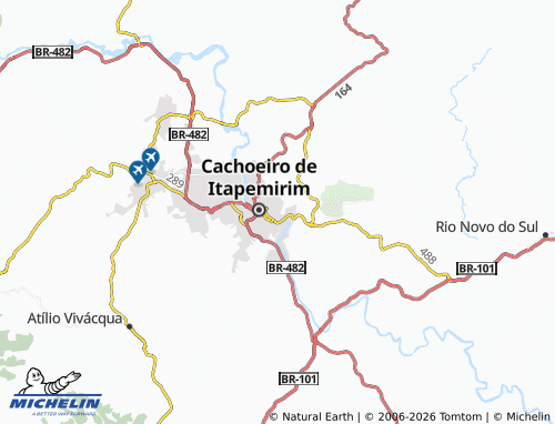 Mapa MICHELIN Alto Independência - ViaMichelin