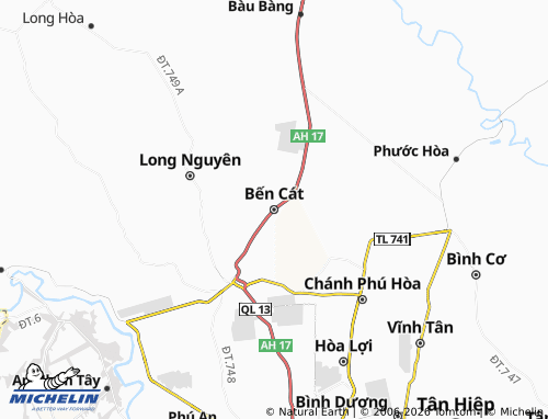 Mapa MICHELIN Lai Hưng - ViaMichelin