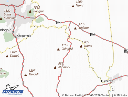 MICHELIN Mpaso map - ViaMichelin
