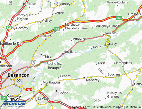 Mapa MICHELIN Vaire - ViaMichelin