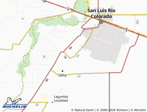 MICHELIN Rancho La Ramillera map - ViaMichelin
