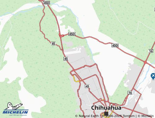 Mappa MICHELIN Real Carolinas - ViaMichelin