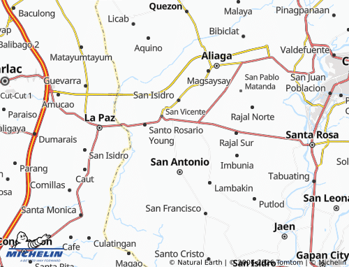 MICHELIN Concepcion map - ViaMichelin