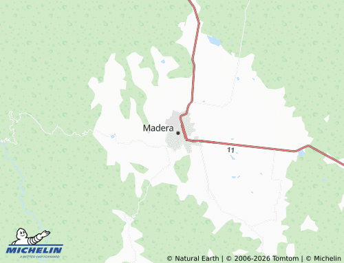 Mapa MICHELIN El Oso - ViaMichelin