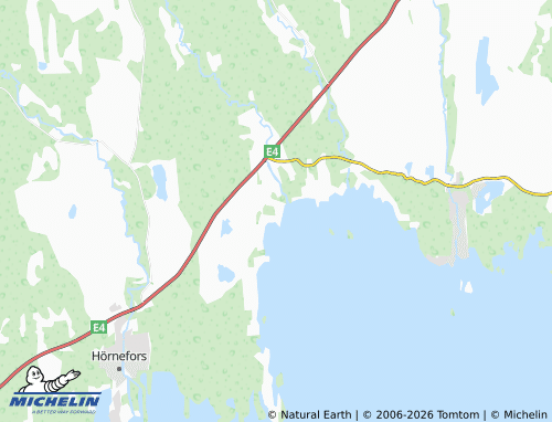 Carte MICHELIN Brännäset - ViaMichelin