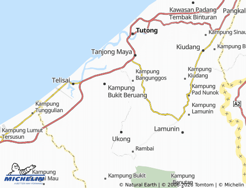 Mappa MICHELIN Kampung Bukit Udal - ViaMichelin