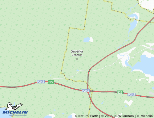 MICHELIN-Landkarte Severka - ViaMichelin