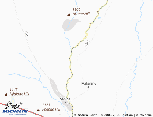 MICHELIN Botalaote map - ViaMichelin