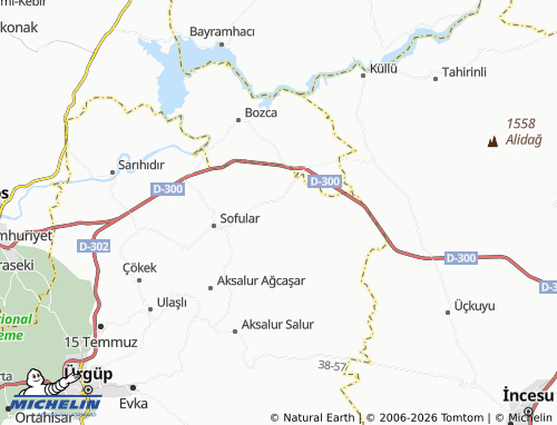 MICHELIN Karakaya map - ViaMichelin