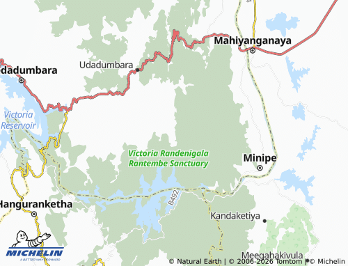 Mappa MICHELIN Dewahandiya East - ViaMichelin