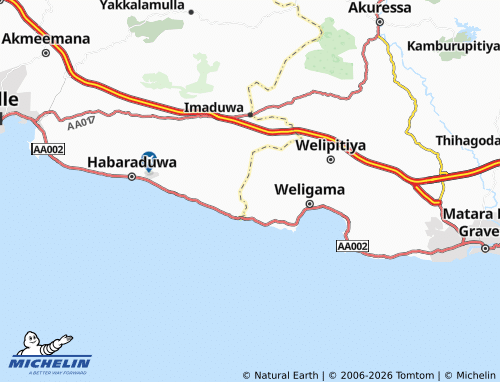 Mappa MICHELIN Midigama North - ViaMichelin