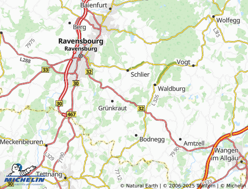 MICHELIN Atzenweiler map - ViaMichelin