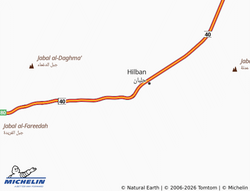 MICHELIN-Landkarte al-Khara'iq - ViaMichelin
