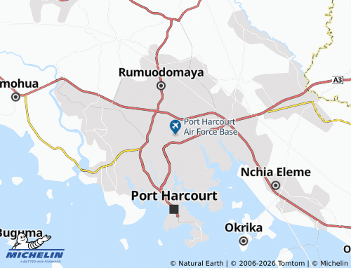 MICHELIN Air Force Base map - ViaMichelin