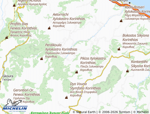 MICHELIN Manna map - ViaMichelin