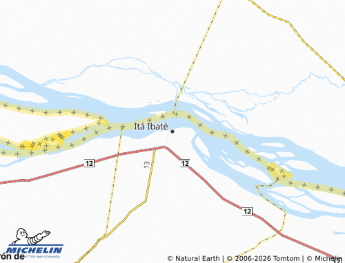 Mappa MICHELIN Itá Ibaté - ViaMichelin