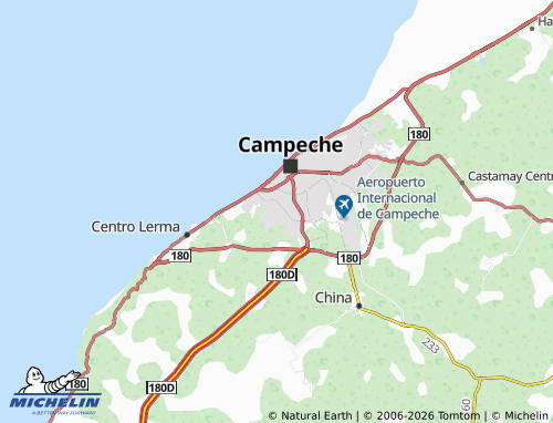 Mapa MICHELIN San Andrés - ViaMichelin