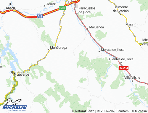 Mapa MICHELIN Olvés - ViaMichelin