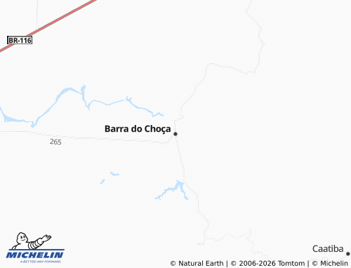 Mappa MICHELIN Barra do Choça - ViaMichelin