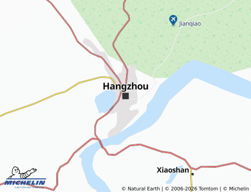 MICHELIN Hangzhou map - ViaMichelin