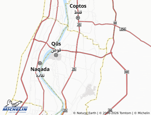Mappa MICHELIN al-Makhzan - ViaMichelin