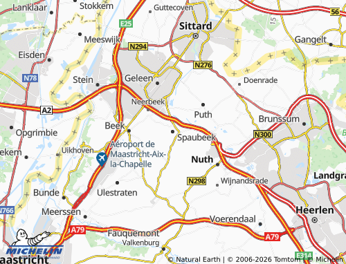 Carte MICHELIN Spaubeek - ViaMichelin