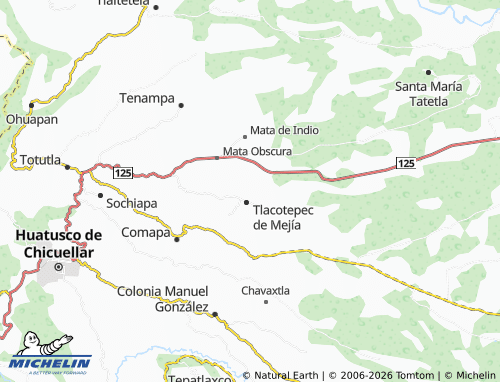 Mapa MICHELIN Del Petróleo - ViaMichelin