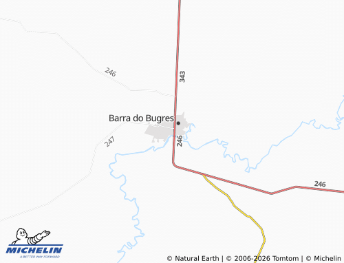 Mapa MICHELIN Nova Esperança - ViaMichelin