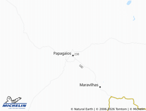 Carte MICHELIN Papagaios - ViaMichelin