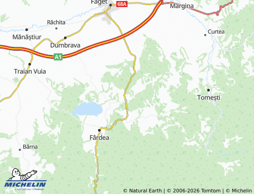 Mappa MICHELIN Drăgsinești - ViaMichelin