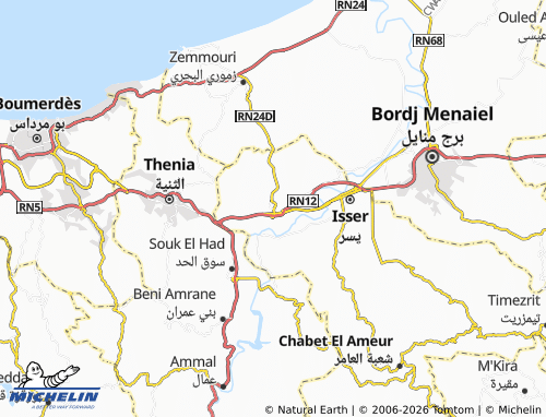 MICHELIN Si Mustafa map - ViaMichelin