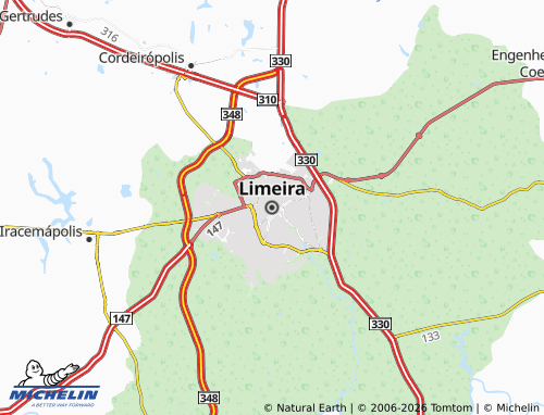 Mappa MICHELIN Limeira - ViaMichelin
