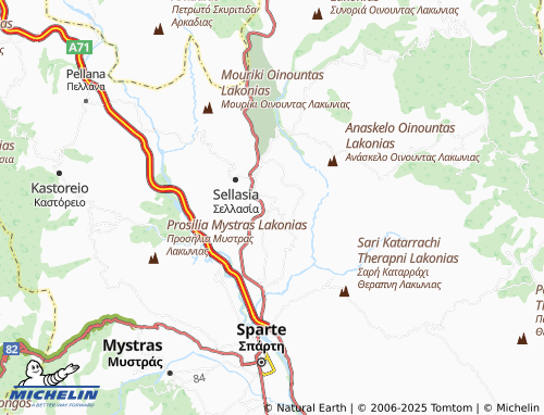 Carte MICHELIN Voutianoi - ViaMichelin