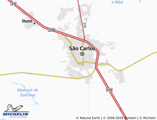 Mapa MICHELIN Vila Prado - ViaMichelin
