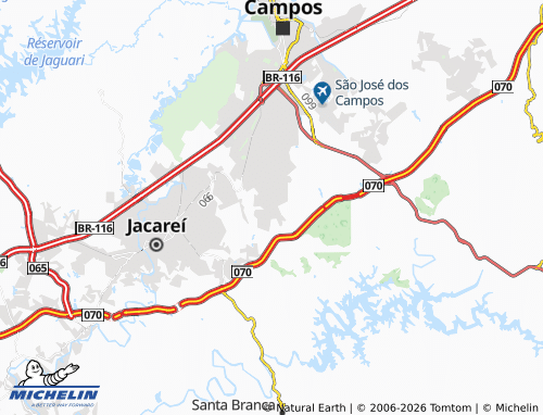 Mapa MICHELIN Jardim Colonial - ViaMichelin