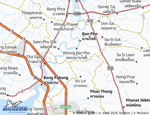 Mapa MICHELIN Bang Son - ViaMichelin