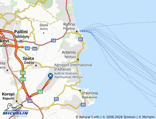 Mapa MICHELIN Artemis - ViaMichelin