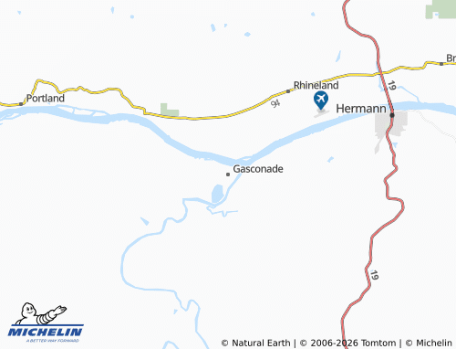 Mapa MICHELIN Gasconade - ViaMichelin