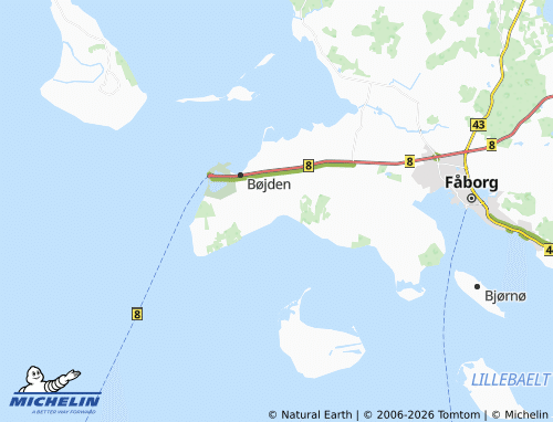 Carte MICHELIN Egsmarken - ViaMichelin