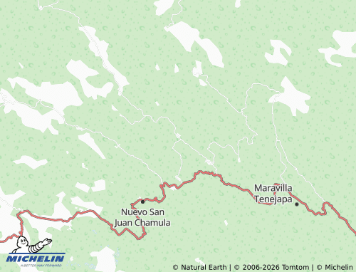 MICHELIN Nuevo Santo Tomás map - ViaMichelin